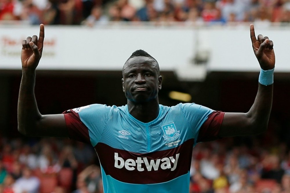 Kouyate made 36 appearances in all competitions for West Ham last season. AFP