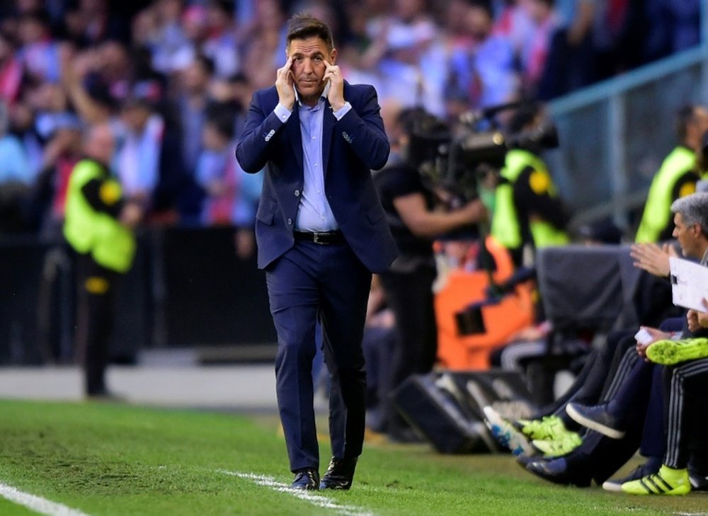 El técnico argentino lamentó la oportunidad perdida de meterse . AFP/Archivo