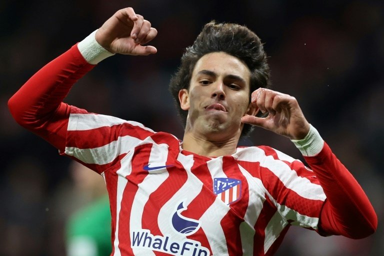 Joao Felix is still appreciated by Chelsea and Atletico despite his recent performances. AFP