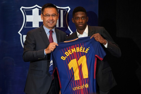 As transferências mais caras da história do futebol - Dembélé