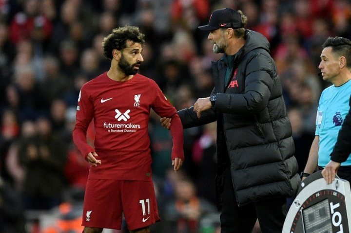 Klopp said Salah's future is not his subject anymore. AFP