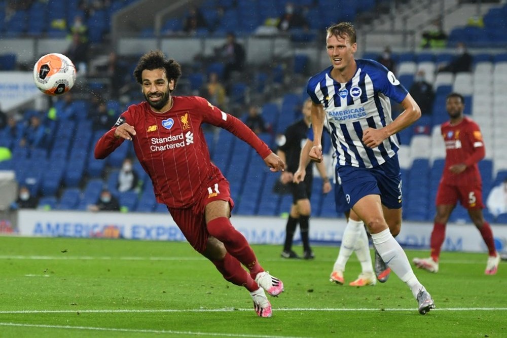 Nouveau record pour Mohamed Salah. AFP