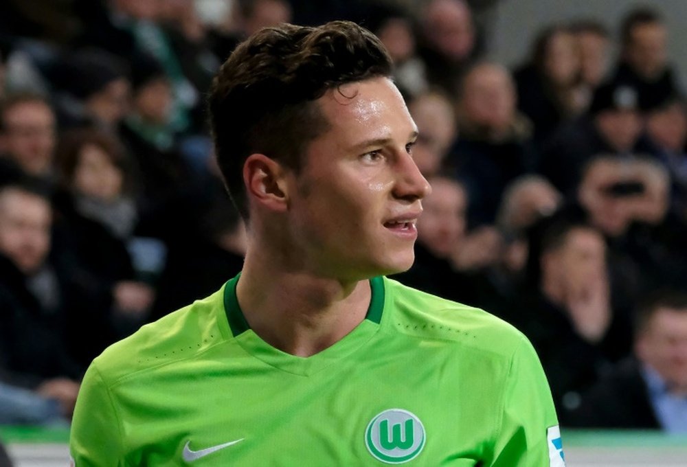 Midfielder Julian Draxler, 23, was on the market after a difficult first half to the season with a struggling Wolfsburg side