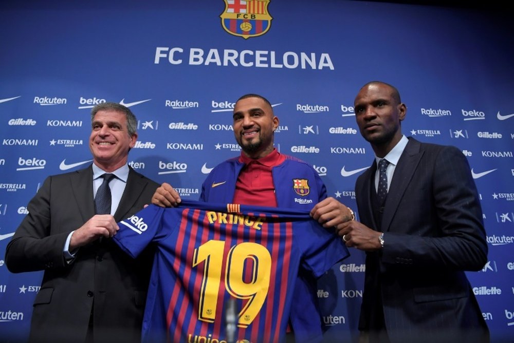 Boateng a rejoint le Barça. AFP