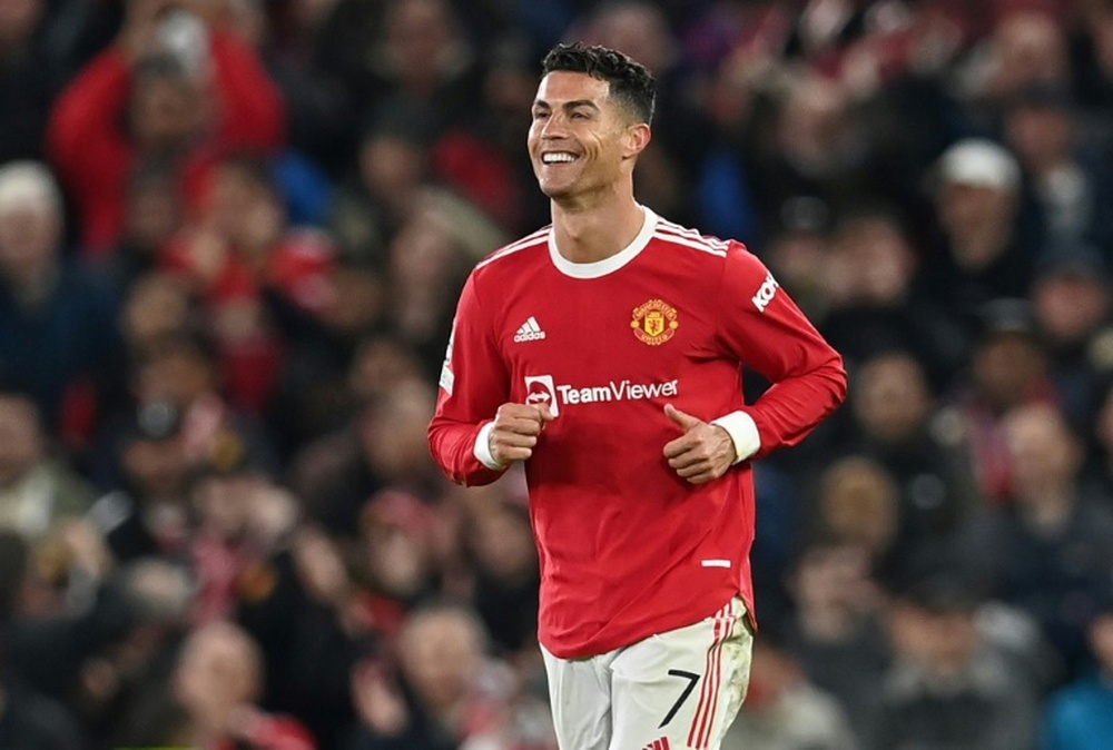 Cristiano prometió ganar títulos con el United. AFP