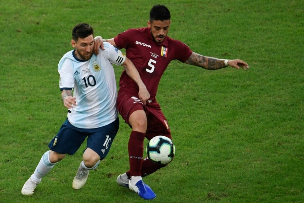 Así fue el partido de Messi: poco impacto, pero clave. AFP