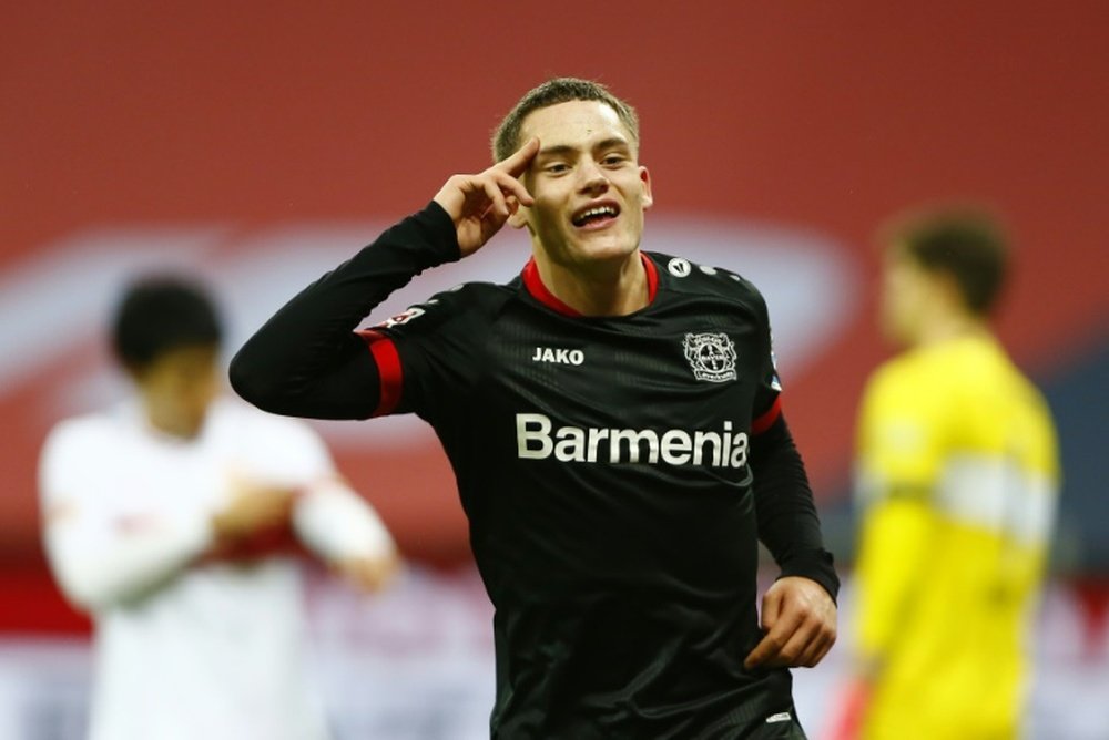 O Leverkusen impõe mais uma derrota ao Stuttgart. AFP
