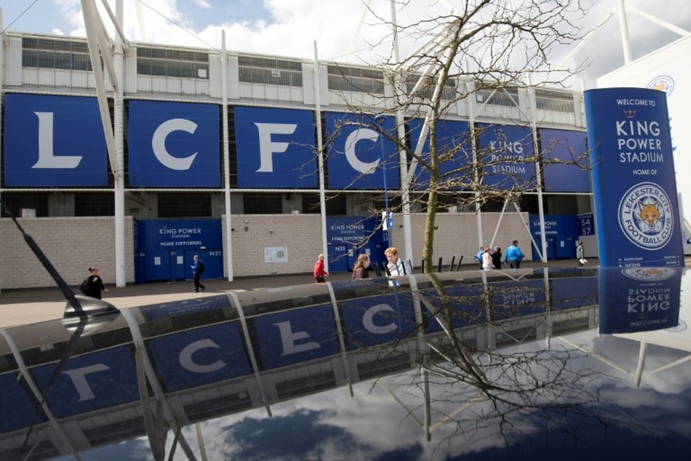 Leicester have issued three people with stadium bans. AFP