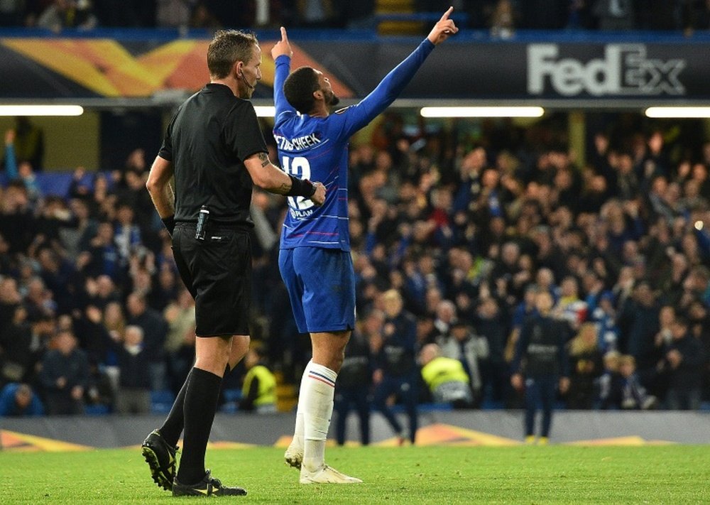 Ruben Loftus-Cheek scored a hat-trick in the reverse fixture. AFP