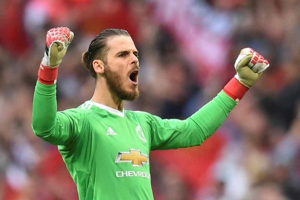 De Gea wants to remain at Manchester United. AFP