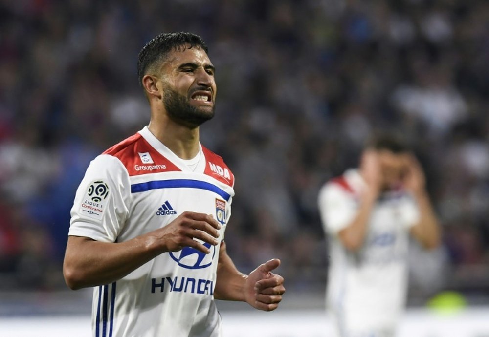 Fekir's future is set to remain at Lyon now. AFP