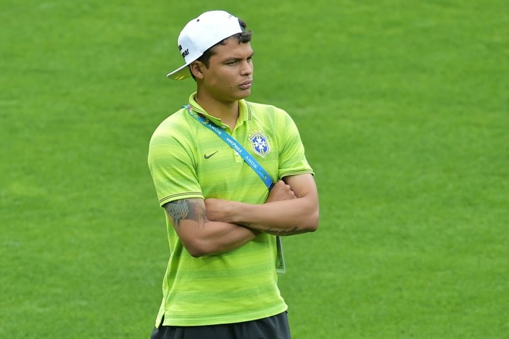 Thiago Silva, sobre pancada de Kramaric