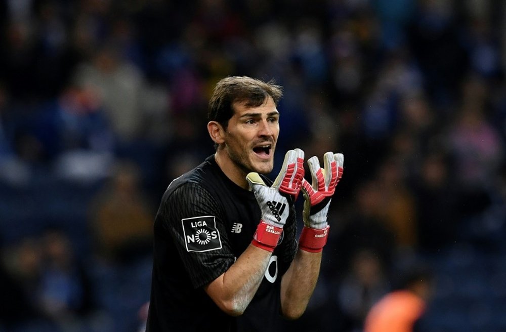 Casillas will leave Porto at the end of the season. AFP