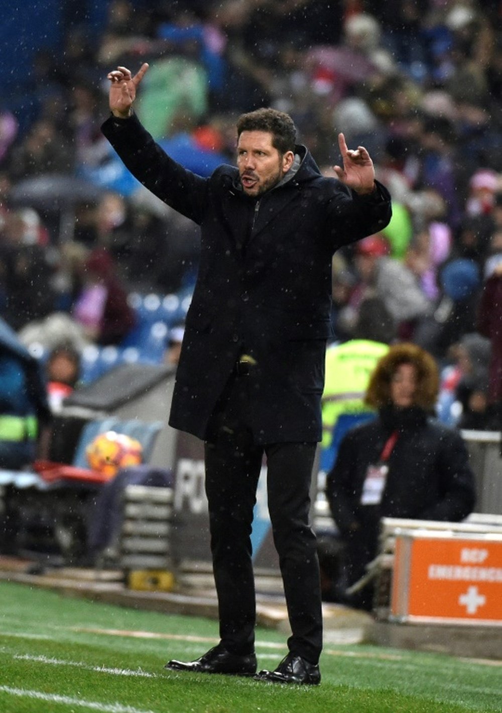 Danseur, catcheur, acteur : Simeone sait tout faire. AFP