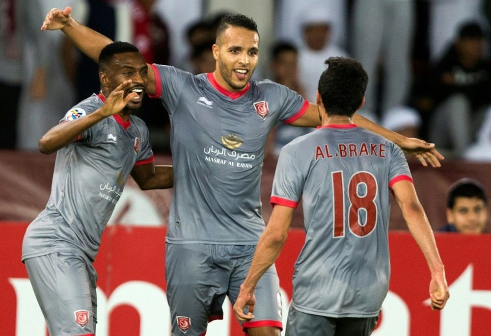 El Arabi double gives Al Duhail Champions League win. AFP