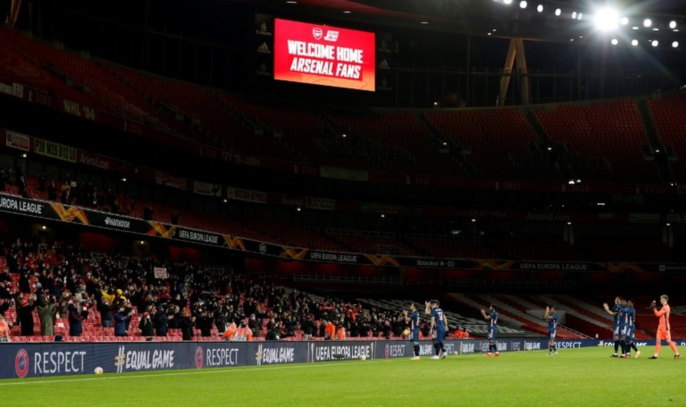 El Arsenal anunciará el fichaje de Lokonga en las próximas horas. AFP/Archivo