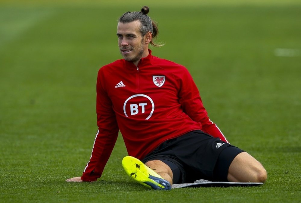 Bale volvió lesionado de la concentración con Gales. AFP