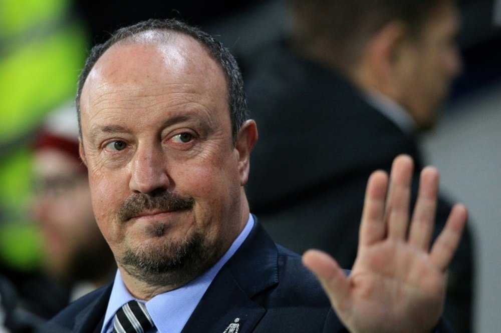 Benitez's future continues to be undetermined. AFP