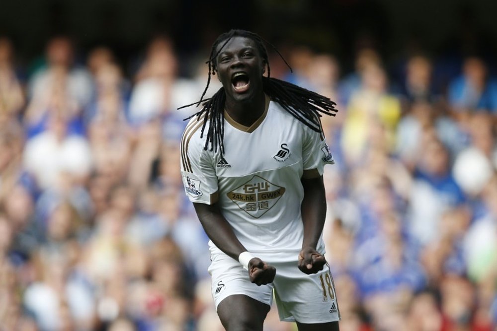 Gomis devient le nouvel attaquant du club phocéen. AFP