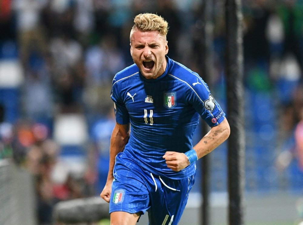 Immobile lifts Italy closer to World Cup