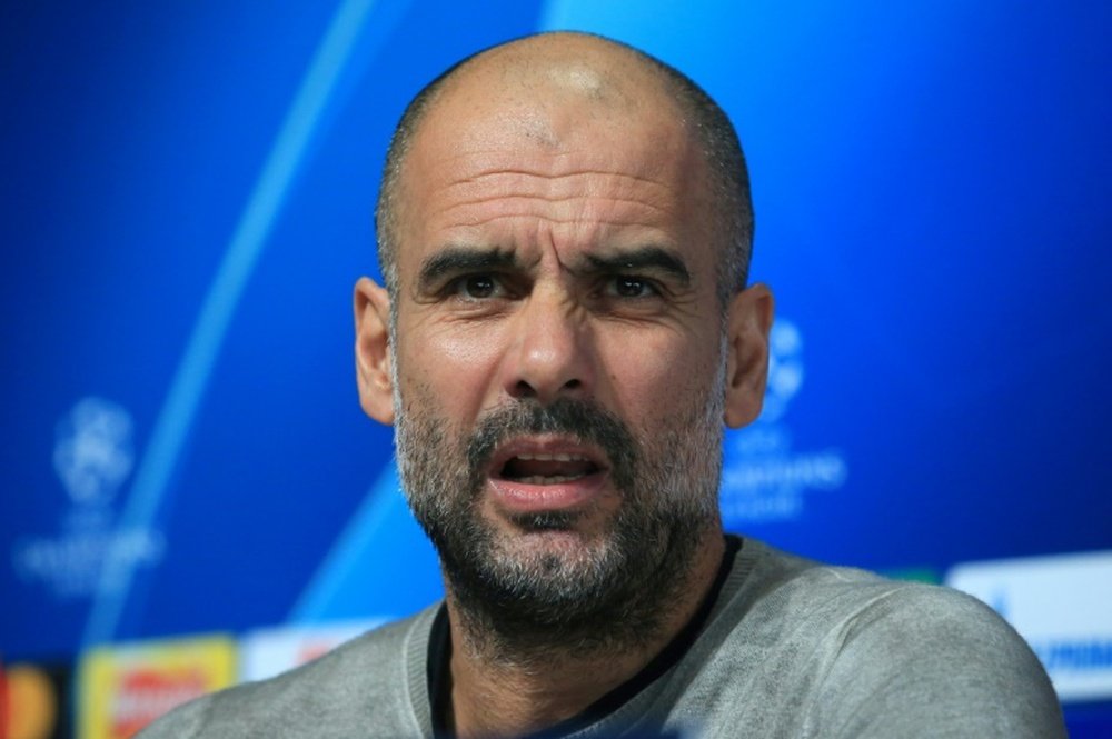 Guardiola coincide con Paratici y desata los rumores. AFP