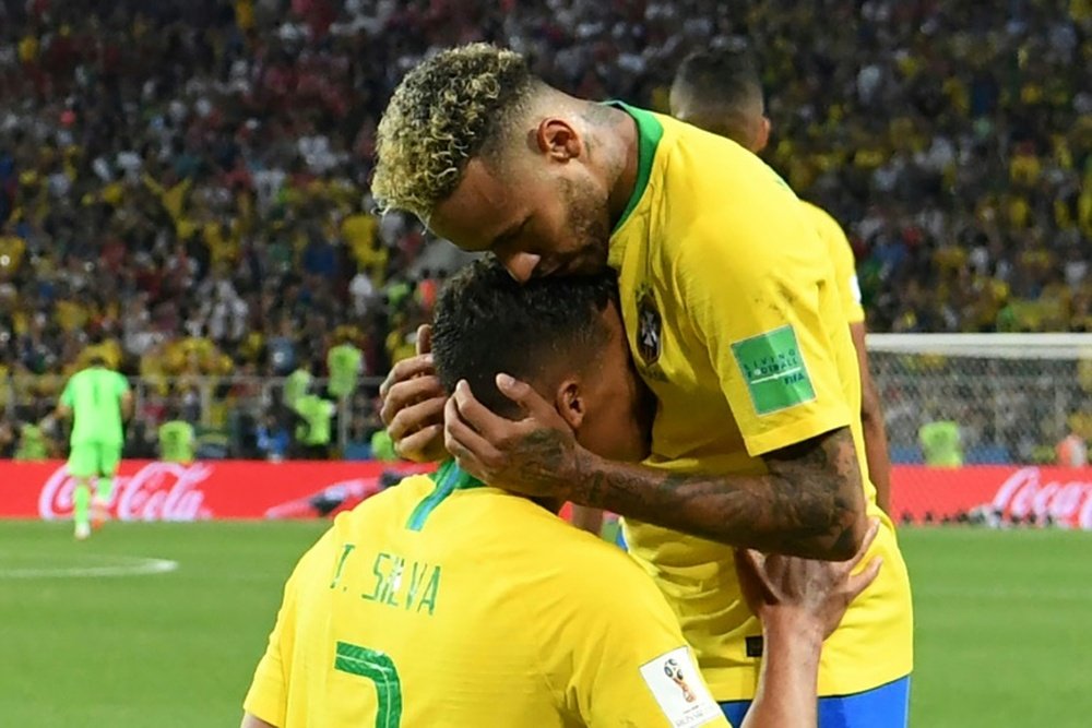 Neymar empezó flojo el Mundial, pero se ha entonado. AFP/Archivo