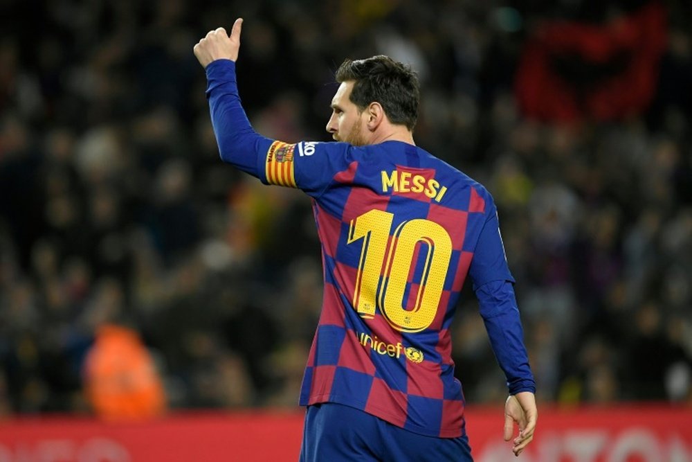 Gallardo rêve de diriger Messi. AFP