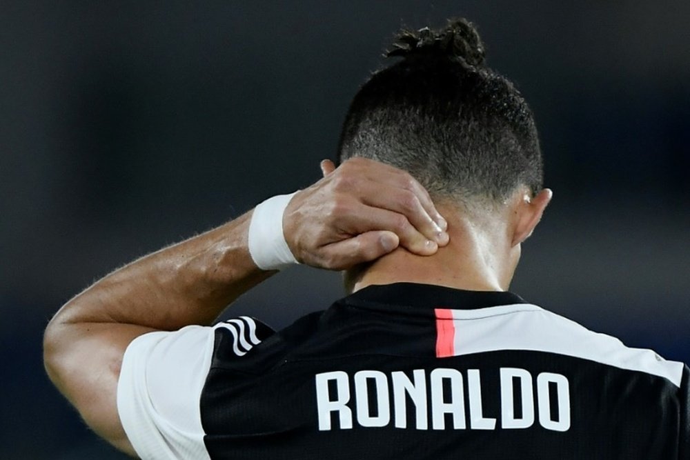 Ronaldo was criticised. AFP