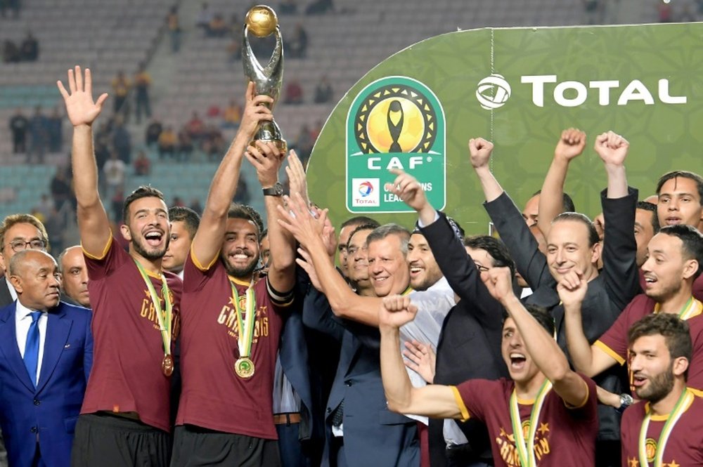 La CAF confirmó el título de Champions para el Esperance. AFP