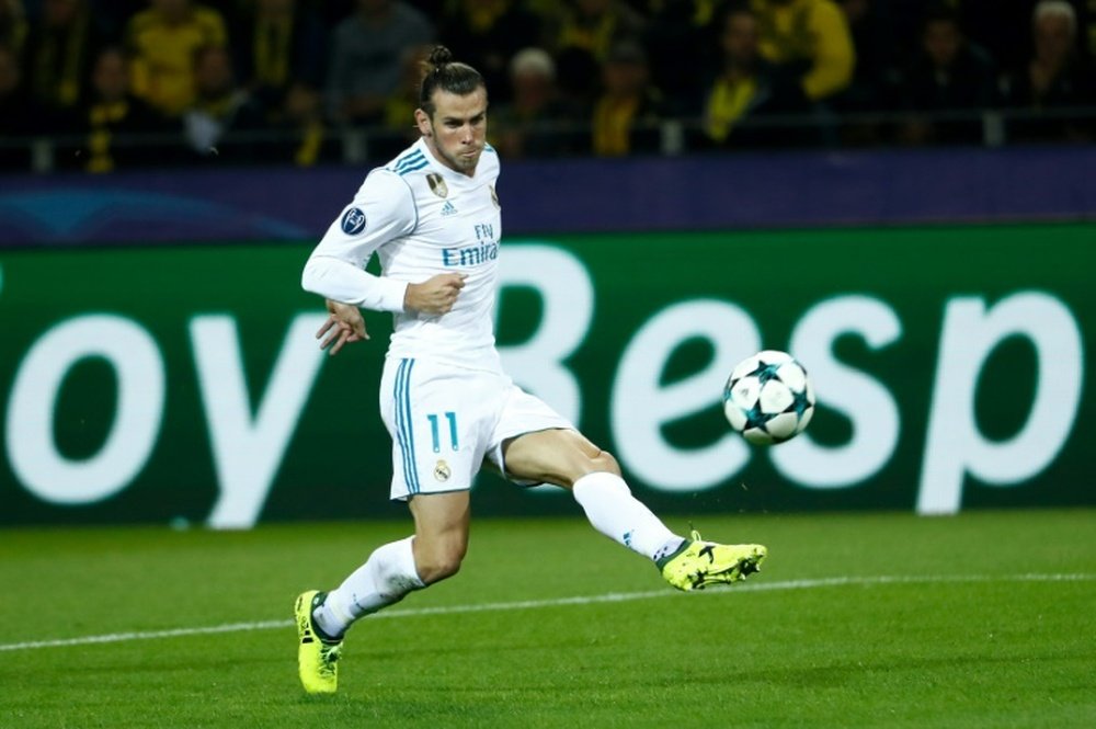 Bale a ouvert le score contre le Borussia. AFP