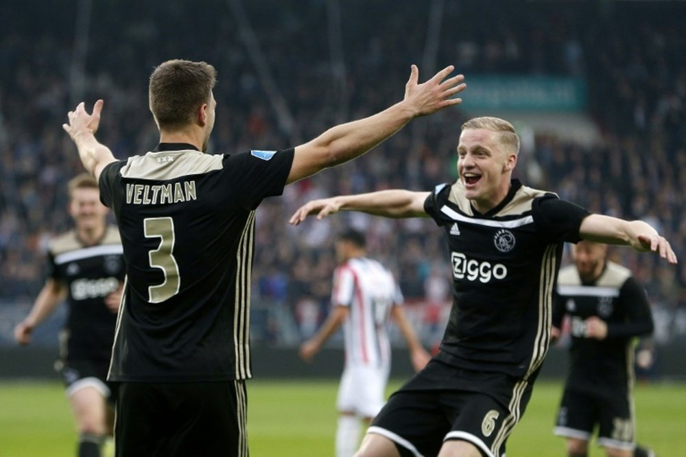 One goal enough for Ajax against second-rate Spurs. AFP