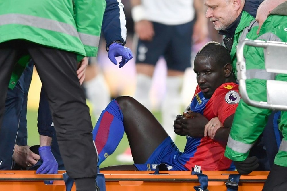 Sakho blow for Crystal Palace. AFP