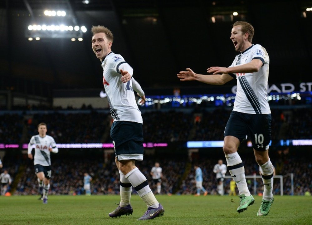 El Tottenham venció al Stoke a domicilio. AFP