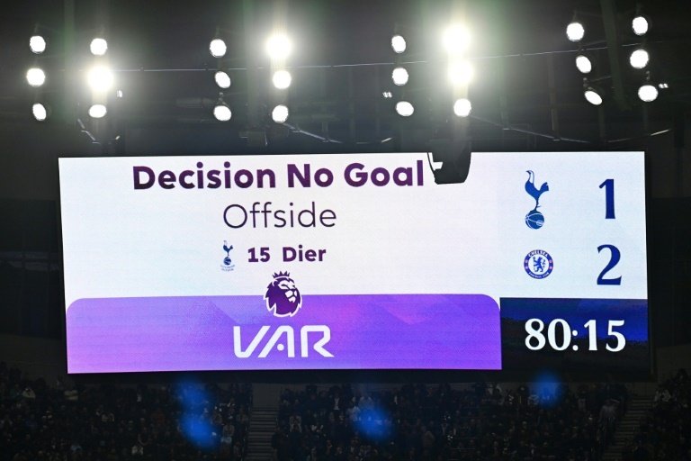 Premier League clubs will vote on whether to axe VAR. AFP