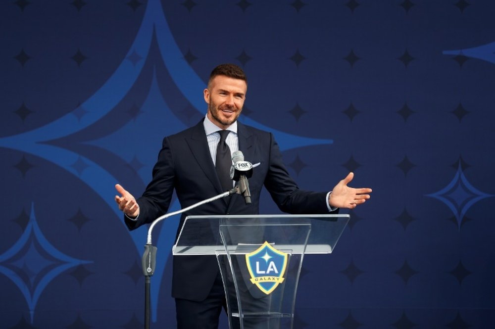 David Beckham commence à officialisé des nouvelles recrues. AFP
