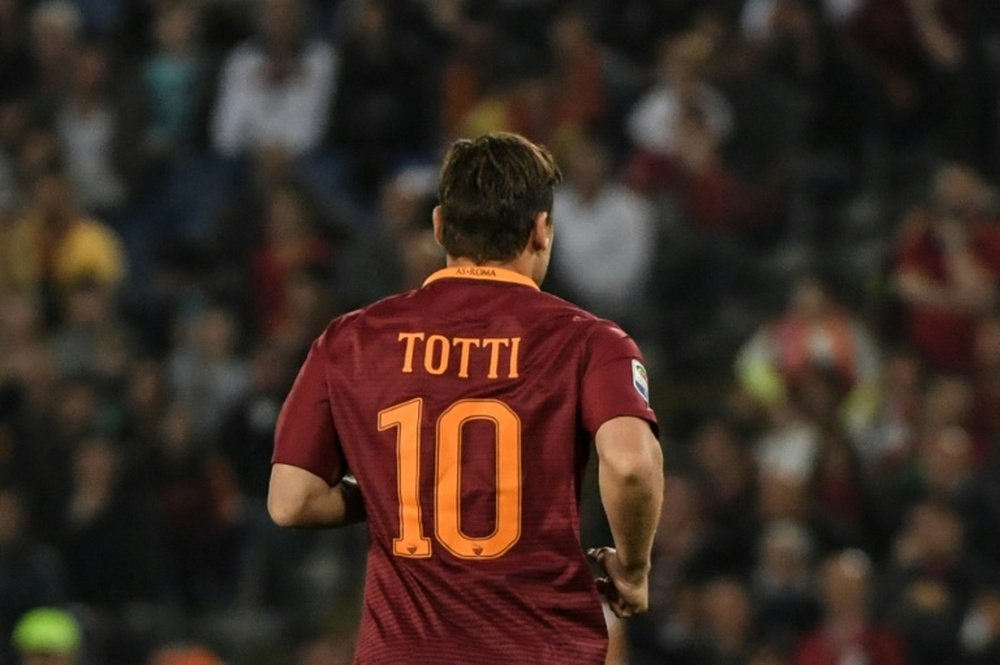 La Roma a dit au revoir à Totti. AFP