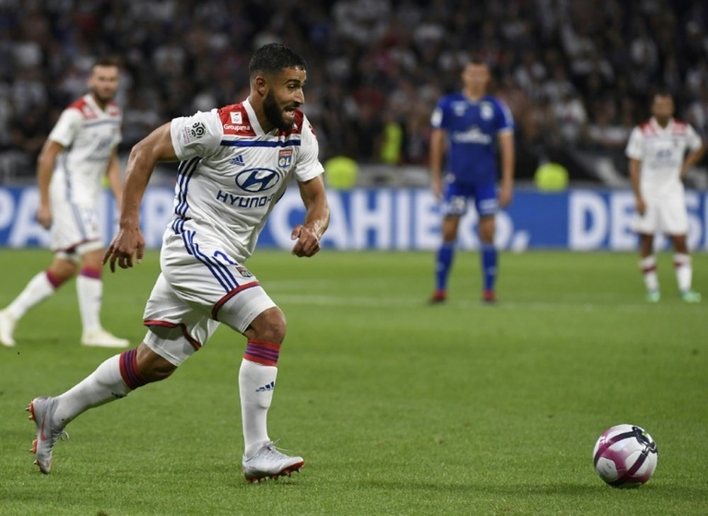 Fekir was very close to a move to Liverpool. AFP