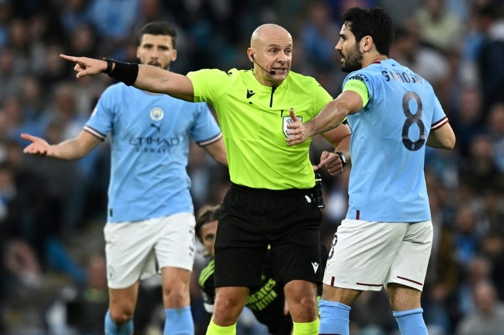 Szymon Marciniak has officiated Champions League and World Cup finals. AFP