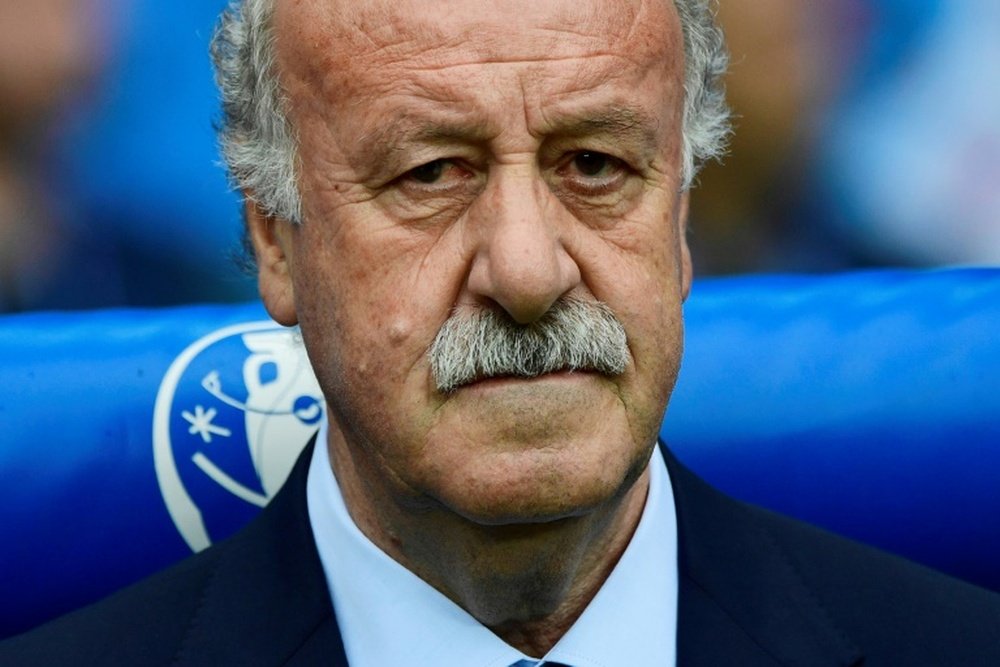 Vicente del Bosque congratulated Ancelotti on his work at Madrid. AFP
