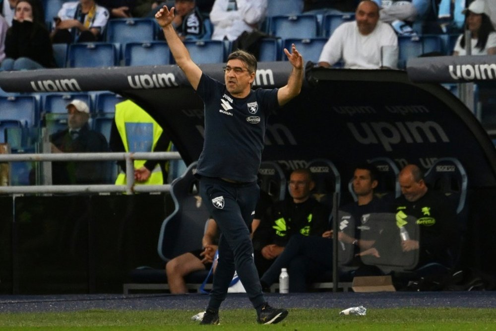 Juric will take charge of the Roma club until June 2025. AFP