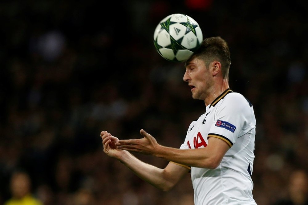 Davies in action for Tottenham. AFP