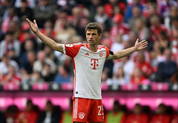Muller thinks Dortmund should've won. AFP