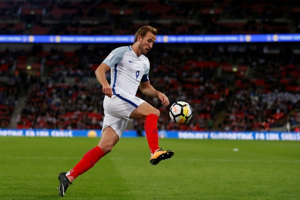 Harry Kane could be set for less trips away with England. AFP