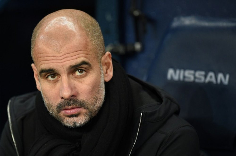 Guardiola is expected to make changes for the game. AFP