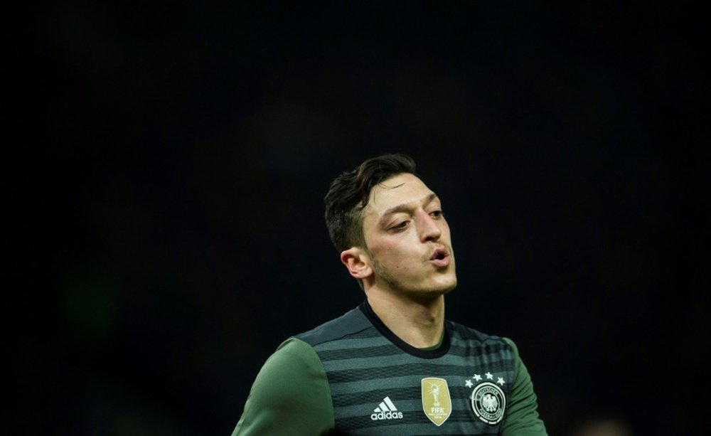Özil anunció su adiós a la Selección recientemente. AFP