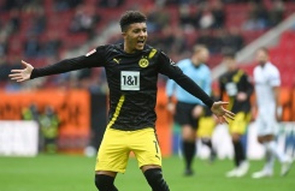 Sancho, un exemple pour les jeunes de Dortmund. AFP