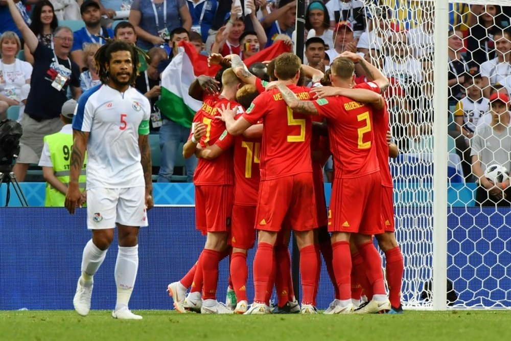 La Belgique veut se qualifier. AFP