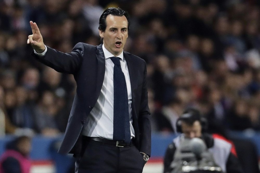 Unai Emery will put faith in his academy players. AFP