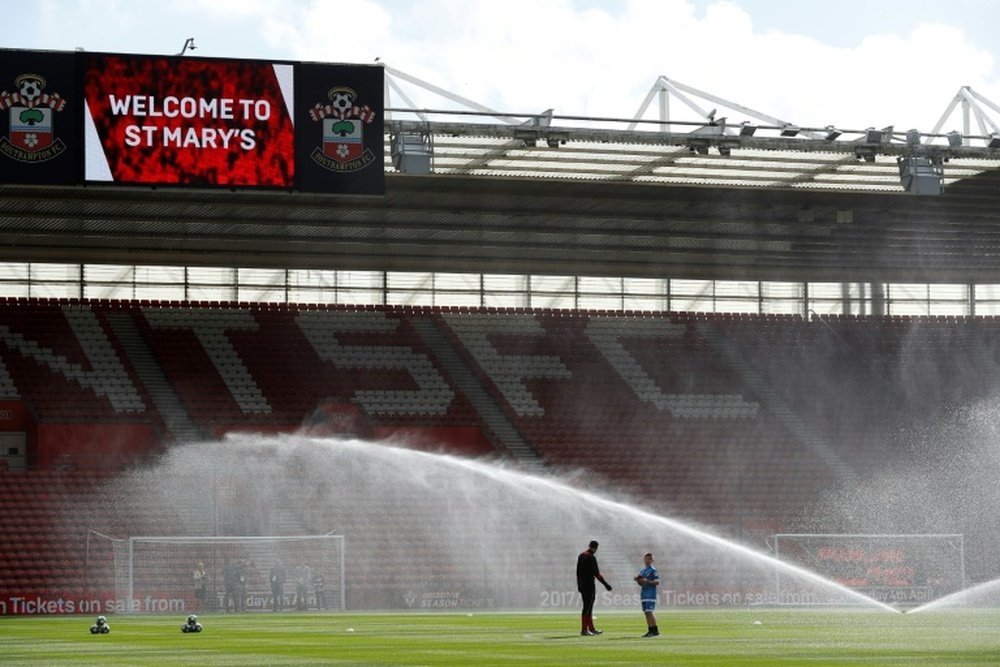 Southampton have agreed a partnership with Chinese investors. AFP