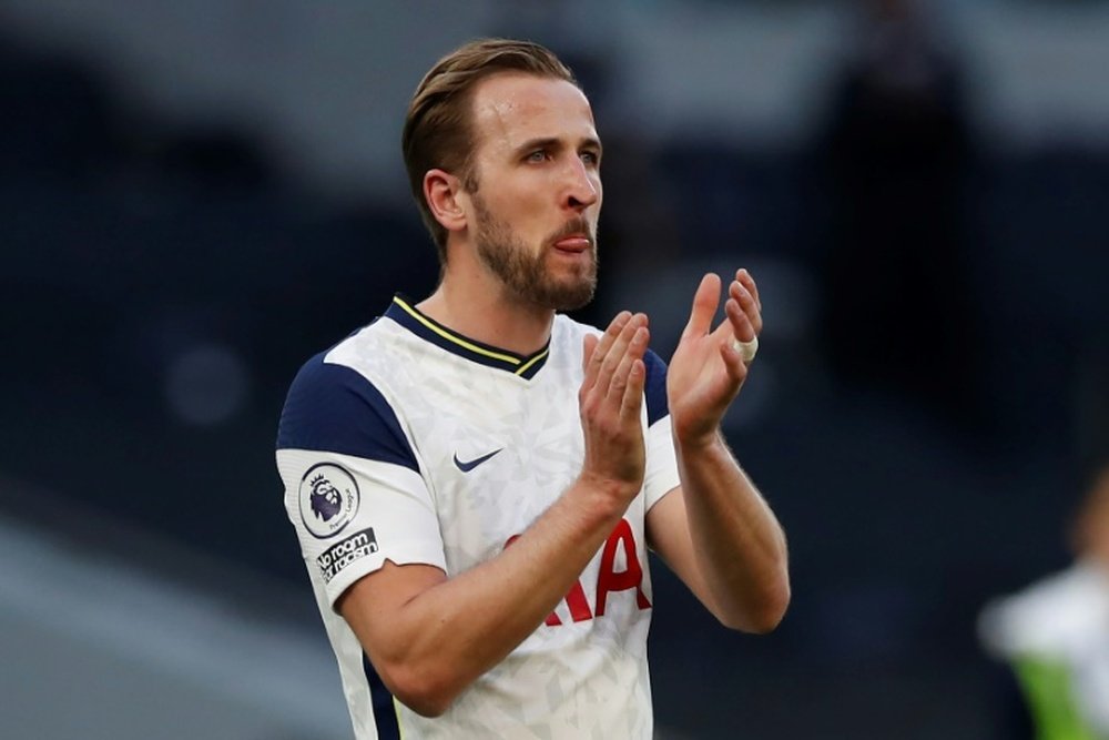 City e Tottenham chegam a um acordo por Kane. AFP
